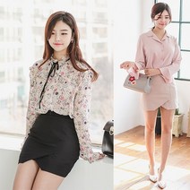 피오뜨 7905.화이트 눈꽃 스커트