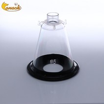 Canack 수의학 마취 마스크 산소 마스크 동물 얼굴 마스크 PP 링 스테인레스 링, 10 Size5 PP Ring