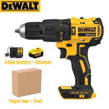 DEWALT-DCD778 20V 무선 해머 드릴 소형 브러시리스 전기 스크루 컴팩트 키트 배터리 및 포함, [02] DCD778 4.0ah, [01] EU