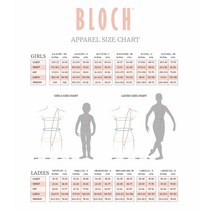 블락 Bloch Dance Girls 프리샤 반소매 레오타드 드레스 정품보장