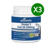 [굿헬스] 오메가3 피쉬오일 1000mg 300정X3