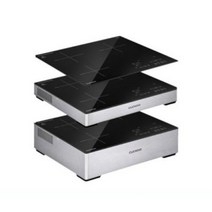쿠쿠 하이브리드 3구 CIHR-FL305FB (150mm 인덕션2구+하이라이트1구 독일 SHOTT사 명품 세라믹 부스터모드), 단품