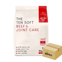 [위드박스] 버틀러 더텐 소프트 비프 3kg 관절 강화 강아지 사료 덴탈껌 2P + 사료 샘플 사은품 증정, + 사료 샘플 2개 포캔스 디스펜서S 2P