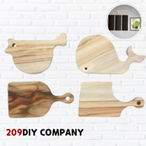 209DIY 도마만들기 디저트도마(대) 플레이팅도마 식도마, 복어