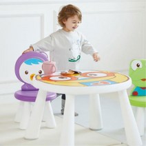 두돌용 깔끔디자인 뽀로로 유아 책걸상 세트 놀이방 습관책상 스터디