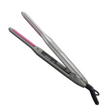 봉고데기 미니고데기 무선고데기 뽕고데기 미니 헤어 컬러 연필 머리카락 Straightener 2 1 세라믹 얇은 좁, 02 GRAY_02 EU, [02] GRAY