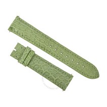 해들리 로마 18 MM 매트 라임 그린 악어가죽 스트랩