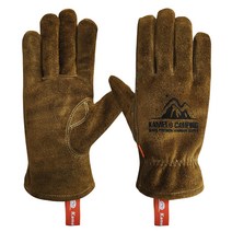 카멜로 가죽 캠핑장갑 화로대 불멍장갑 아웃도어 스포츠 화로 아웃도어 베어스(Bears), 1개