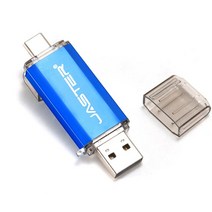 JASTER 회전 TYPE-C Flash drive 펜 64 기가바이트 32 16 8 USB stick 대 한 안드로이드 폰 태블릿 PC 노트, 04 Blue_03 16GB