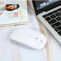 슬림마우스 무선 마우스 블루투스 1600 인치 당 점 USB 광학 컴퓨터 24G 수신기 MAC 용 초박형 Sanxing 샤오미 Ect 노트북, 없음, WHITE