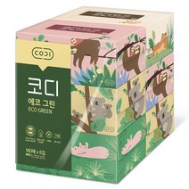 코디 에코그린 각티슈 2겹, 180매, 6개