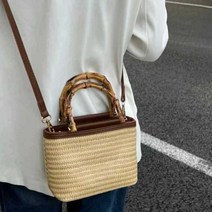 가벼운 토드백 라탄 20대 외출용 감성 디자인 토트백
