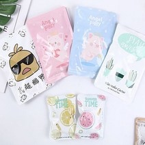 PKFARM 휴대용 미니 펀치 쿨팩 4P 세트 재사용 아이스팩 여름 아이스 얼음팩 얼음 찜질 찜질팩, 4개