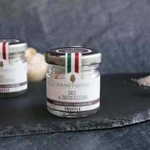 트러플 소금 30g - 이탈리아 트러플 명가 사비니 타르투피 송로버섯 6% 천일염