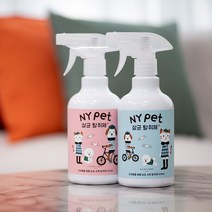 반려동물용품 살균 소독 탈취제 NY PET 50ml 500ml 미세분사300ml 엔와이펫 고양이 강아지 냄새제거 오줌 소변 냄세 제거제, 500ml-핑크