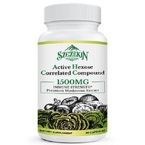 표고버섯균사체 AHCC 키노코 1500mg 90베지캡슐 2개, 90개 (1팩)