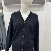 캐리스노트 장식단추 가디건 CN2SKG001-BK