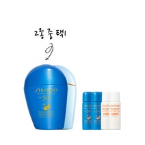 시세이도 8 파란자차 선크림 세트
