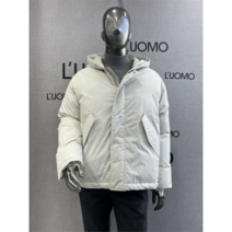 워모 워모)남자겨울구스다운숏패딩거위털파카크림컬러(81) (9242600)