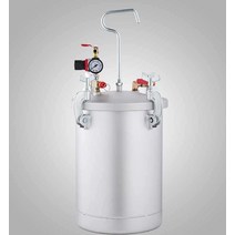 페인트압송탱크 스프레이건 후끼 석재 뿜칠 압력통, 15리터 6구멍 3.0 바닥 배출