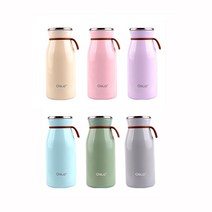 오슬로 밀크 텀블러 밀폐텀블러 보온보냉 물통 우유병보온병 350ml 450ml, 아이보리