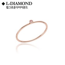 로이드 로이드 L-DIAMOND Vivid Pink 베젤 스키니링 LRF22155DSB2