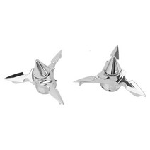 할리 스포츠스터 다이나 소프테일 V-로드 커스텀 바이크 오토바이 회전 블레이드 코메 프론트 액슬 캡 너트, 한개옵션0