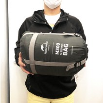 네이처하이크 경량 캠핑 백패킹 침낭 L150 M300 M400, M400 그레이