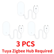 누수탐지기 청음식 배관 감지기 tuya zigbee 센서 센서 방지 홈 233, 3개