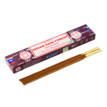 사티아 나그참파 인센스 스틱 70종 향피우기 슈퍼히트 머스크 샌달우드향, 9.인디언레인포레스트