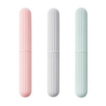 디엠몰 휴대용 미니 칫솔케이스 학생 사무실 파스텔, 1개, 핑크