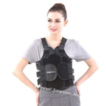 레디스 허리보호대 지지대 보조기 TLSO 허리 척추 보호대 R-203 SXL여성용(등높이44cm)38~44인치, 1개