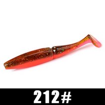 웜기어 감속기 FISH KING-실리콘 미끼 T 테일 웜 소프트 낚시 9cm/10.5cm 6-10 개 지깅 청어 인공 배스 워블러, [05] 212, [02] 10.5cm 6pcs