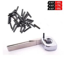 원격시동 스마트키 복사 경보기 차키 순정 버튼 자동차 100 개/200 개 1.6MM 핀 KEYDIY VVDI 자동차 키 블, 01 100PCS