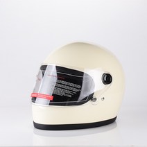 오더봇 티티앤코 TT&CO 풀 페이스 헬멧 오토바이 바이크 스쿠터 베스파 할리 데이비슨 하이바 TT06 클래식 티티엔코, 화이트, L