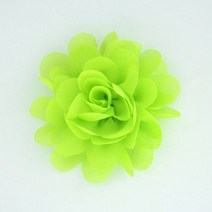 코르사주 크로쉐 꽃사지 올림 수제 패브릭 동백꽃 클립 및 브로치 핀 7cm DIY 신발 모자 액세서리 의류