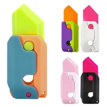 3D 토이나이프 국내배송 틱톡 장난감칼 당근칼 피젯스피너, 일반핑크