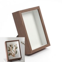 3D입체 관액자 5x7 다크우드 액자이젤 앤틱액자 인테리어대형액자 이젤보드 POP꽂이 메뉴판거치대 아크릴표지판