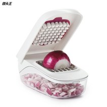 가정용육절기 소형 이국주 냉동 육절기 고기 자르는 기계 스팟 주방 용품 다기능 감자 다이싱 머신 야채 양파 쵸퍼 과일 후추 야채 커터, 설명을 참조하십시오