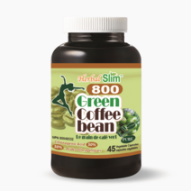 허벌슬림 그린커피빈 800mg 클로로겐산 (45개입) 캐나다 빠른 직구 카포리아