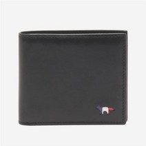 MAISON KITSUNE 명품23SS 메종키츠네 트리컬러폭스 반지갑 23SSKU05438LC0031BLACK