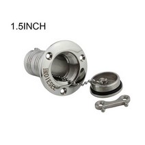 차 캠핑카 부품해양 보트 하드웨어 데크 필러 38/50mm 316 스테인레스 스틸 키 캡 물 폐기물 디젤 가스 연, 04 1.5inch-diesel