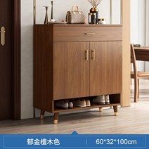 신발 슬림 장 현관 의자 벤치 폴딩 벤치 좁은 학원 얇은 2 3단 솔리드 우드 컬러, 1-60x32x100cm