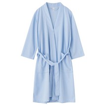 33C 남녀공용 얇은 베스로브 샤워가운, 05 스카이블루 L