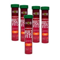 홀랜드앤바렛 영국 Holland & Barrett Multivitamin Effervescent 멀티비타민 20발포정, 5팩
