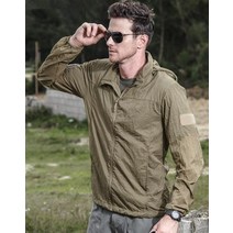 여름 방수 빠른 건조 전술 스킨 자켓 후드 비옷 얇은 윈드 브레이커 썬 스크린 육군 군사 재킷