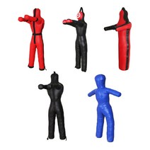 사람모형 샌드백 주짓수 싸움 인형 무술 소품 훈련용, 두꺼운 외다리 스타일 170cm (50KG)