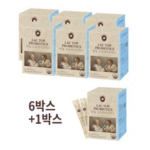 트루포뮬러 락톱 프로바이오틱스 6박스(6개월)(무료배송+추가 1박스(1개월) 증정) (유산균 증식 및 유해균 억제 배변활동 원활 장 건강 도움), 2g, 6개