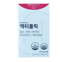 4세대 활성형 활성엽산 리노브 액티폴릭 임산부 엽산 영양제 2개월분, 1. 액티폴릭(30정), 6박스