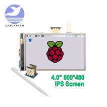 4.0 inch hdmi ips lcd 모니터 화면 모듈 디스플레이 gpio 저항막 터치 패널 오디오 출력 for raspberry pi 4, 라즈베리 파이 3